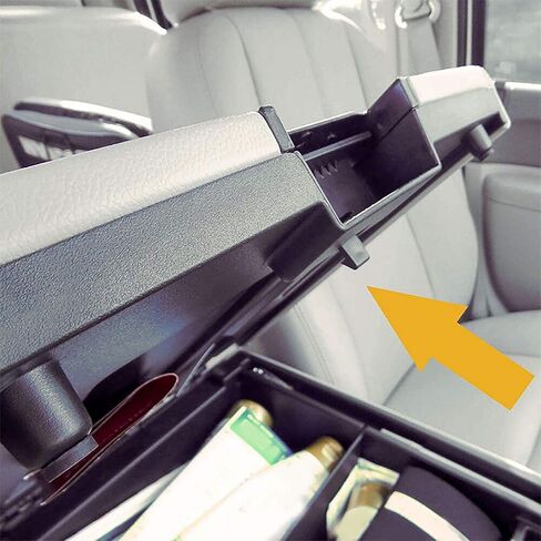 ASOOLL Center Console Armrest Cover Latch, Suitable for 07-14 Silverado, Avalanche, Suburban, Sierra, Yukon, Escalade-Perfect Replacement for OEM Part 20864151, 20864153, 20864154 in Saudi Arabia