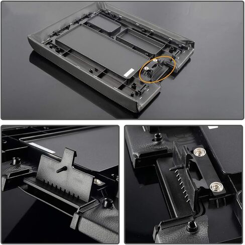 ASOOLL Center Console Armrest Cover Latch, Suitable for 07-14 Silverado, Avalanche, Suburban, Sierra, Yukon, Escalade-Perfect Replacement for OEM Part 20864151, 20864153, 20864154 in Saudi Arabia