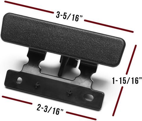 ASOOLL Center Console Armrest Cover Latch, Suitable for 07-14 Silverado, Avalanche, Suburban, Sierra, Yukon, Escalade-Perfect Replacement for OEM Part 20864151, 20864153, 20864154 in Saudi Arabia
