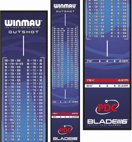 سجادات Winmau Darts - مع خطوط أوتشي وحماية لأرضيتك in Saudi Arabia