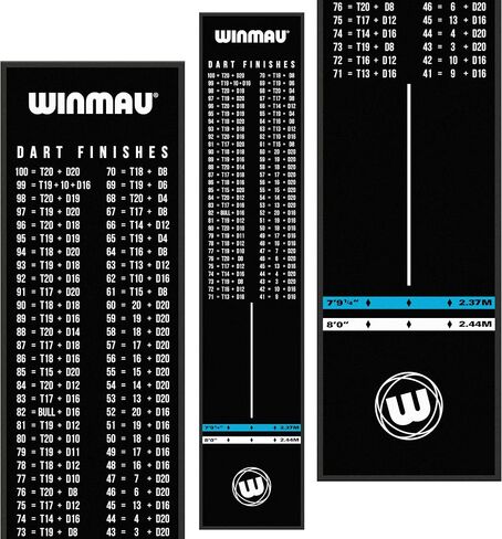 سجادات Winmau Darts - مع خطوط أوتشي وحماية لأرضيتك in Saudi Arabia
