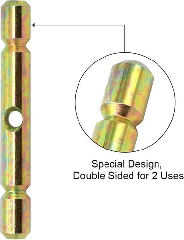 4 قطع من دبوس القص الاحترافي لمركبة Polaris ATVs Snow Plow Glacier، ملحقات دبوس مقص محراث الثلج البديلة المتوافقة مع Polaris ATV 2015-2019 Sportsman استبدال 2205063 in Kuwait