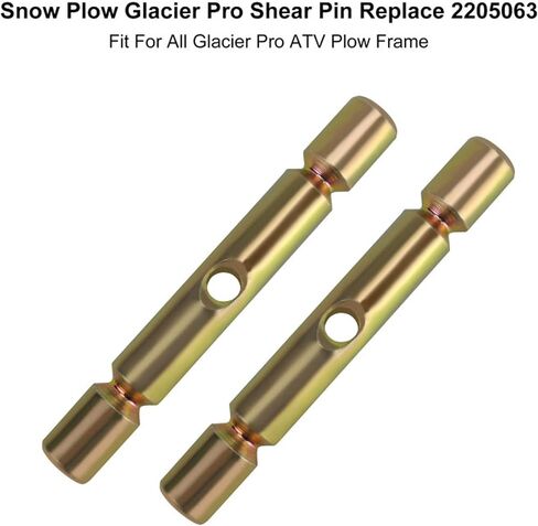 دبوس القص الاحترافي مناسب لـ Polaris ATV Glacier Pro Snow Plough، ملحقات دبوس القص الجليدية البديلة 2205063-2 قطعة in Kuwait