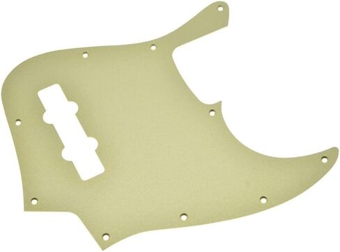 KAISH ماتي الألومنيوم الجاز باس نمط Pickguard المعادن بأكسيد J باس اختيار الحرس لوحة الصفر لموسيقى الجاز الأمريكية/المكسيكية J باس أسود غير لامع in Kuwait