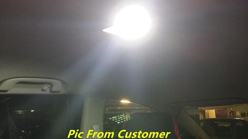 LUYED 4 x 960LM Super Bright 5630 24-SMD White Color Panel Interior Dome LED Lights(Include 3 Adapter) in Saudi Arabia