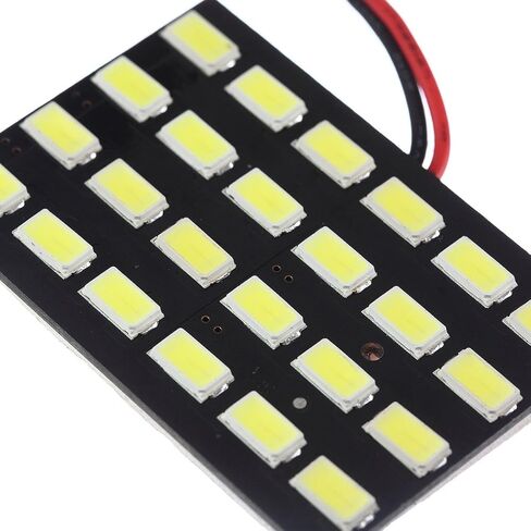 LUYED 4 x 960LM Super Bright 5630 24-SMD White Color Panel Interior Dome LED Lights(Include 3 Adapter) in Saudi Arabia