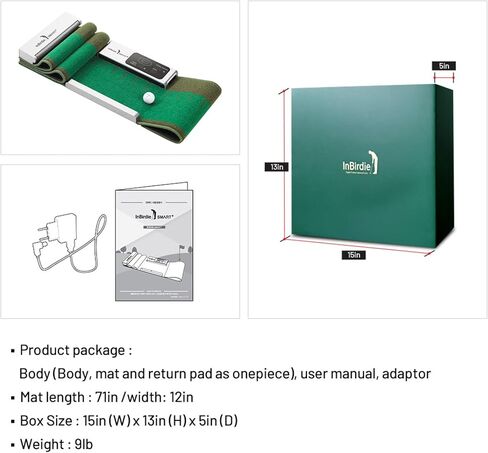 Smart Putting mat with a Digital Feedback on Putting Distance and Direction, Free Fun Game app, Putting Green Training aid in Saudi Arabia