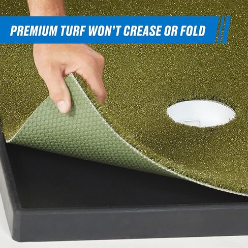 لعبة الجولف الداخلية والخارجية المصنوعة من الألياف باللون الأخضر in Kuwait