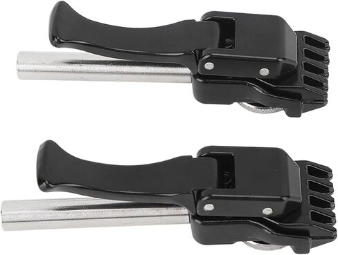 قطعتان من مشبك خيط كرة الريشة من Luqeeg، مشبك طائر لآلة خيط كرة الريشة، أدوات خيط التنس السوداء in Kuwait