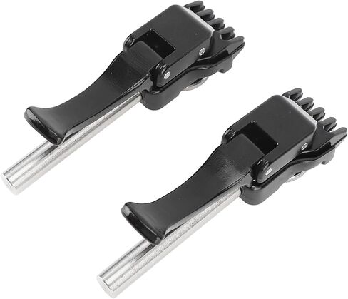 قطعتان من مشبك خيط كرة الريشة من Luqeeg، مشبك طائر لآلة خيط كرة الريشة، أدوات خيط التنس السوداء in Kuwait