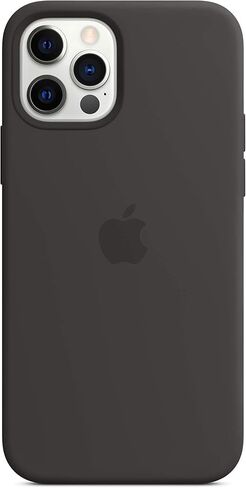 غطاء حماية من السيليكون لهاتف Apple iPhone 12 وiPhone 12 Pro مع MagSafe - أرجواني in Saudi Arabia