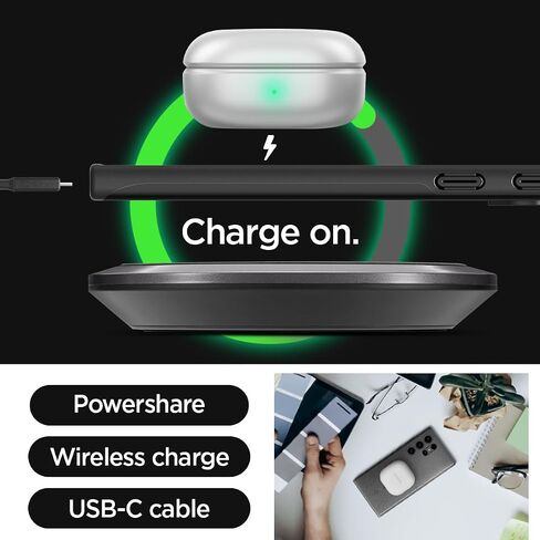 حافظة Spigen رفيعة مصممة لهاتف Galaxy S24 Ultra (2024) - أسود in Kuwait