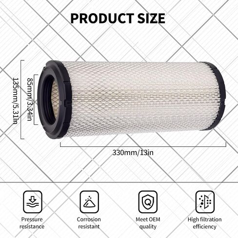 715900422 Air Filter Replacement for Can-Am Maverick X3 2017 丨Maverick MAX Turbo R RR 丨Maverick Sport 1000R MAX DS RS XDS XMR XRS(2pcs) in Saudi Arabia