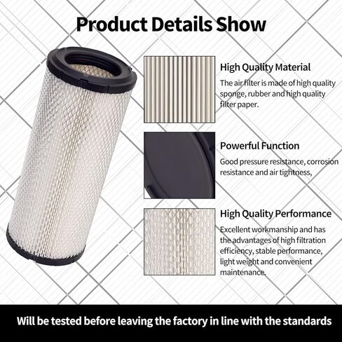 715900422 Air Filter Replacement for Can-Am Maverick X3 2017 丨Maverick MAX Turbo R RR 丨Maverick Sport 1000R MAX DS RS XDS XMR XRS(2pcs) in Saudi Arabia