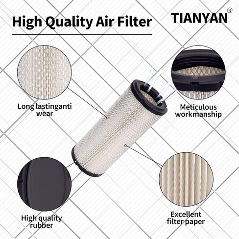 715900422 Air Filter Replacement for Can-Am Maverick X3 2017 丨Maverick MAX Turbo R RR 丨Maverick Sport 1000R MAX DS RS XDS XMR XRS(2pcs) in Saudi Arabia