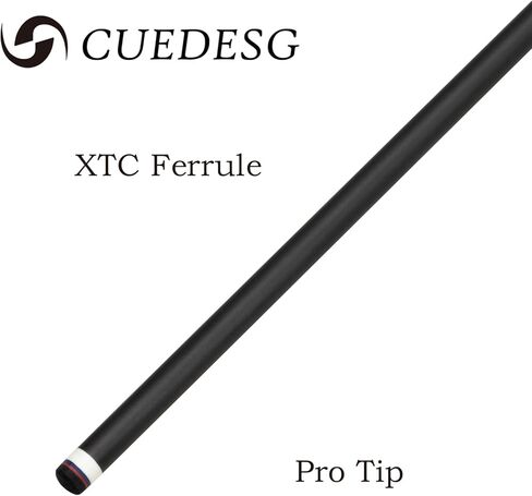 عصا تجمع من ألياف الكربون 10.5 مم/11.8 مم/12.5 مم، عصا حمام سباحة منخفضة الانحراف مع مؤخرة خشبية نادرة، عصا جديلة احترافية مع علبة صندوقية in Kuwait