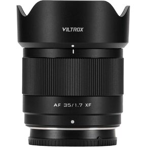 Viltrox 35mm F1.7 Fuji XF, AF 35mm f/1.7 Fuji X Mount Lens, APS-C Lens for X-Mount Cameras X-T5 X-T4 X-T30 II X-S10 X-T200 X-T30 X-H1 X-H2 X-T3 X-T100