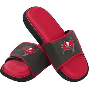 FOCO Cincinnati Bengals NFL للرجال Colorblock Big Logo Gel Slide - L