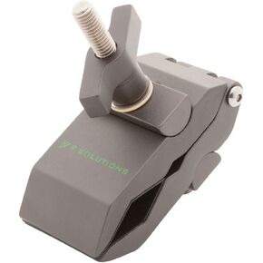 9.Solutions Python Clamp with 3/8" Male Thread, Adapted for Use with Many Different Accessories Used in Photo, Video, Stage, and Visual Merchandising, Max Load: 44lbs, 9.VP5081E