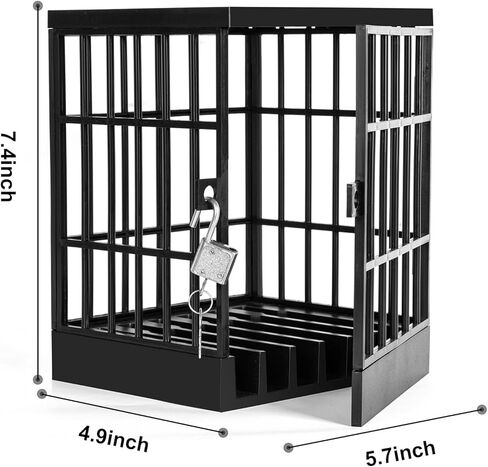 Cell Phone Jail Lock Box, Gold Mobile Phones Prison Lockable Cage for Classroom Family Time Party in Kuwait
