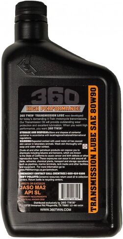 زيت ناقل الحركة 360 مزدوج عالي الأداء 80W90 للدراجات النارية V-Twin Harley Davidson in Saudi Arabia