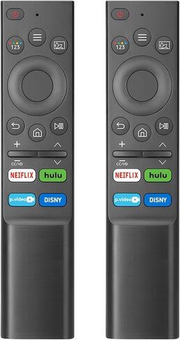 (عبوة من 2) جهاز تحكم عن بعد بديل فقط لتلفزيون Roku-TV، لتلفزيونات TCL Roku/Hisense Roku/Philips Roku/Onn Roku/Sharp Roku/Element Roku/Insignia Roku/Westinghouse Roku الذكية (ينطبق فقط على تلفزيون Roku) in Kuwait