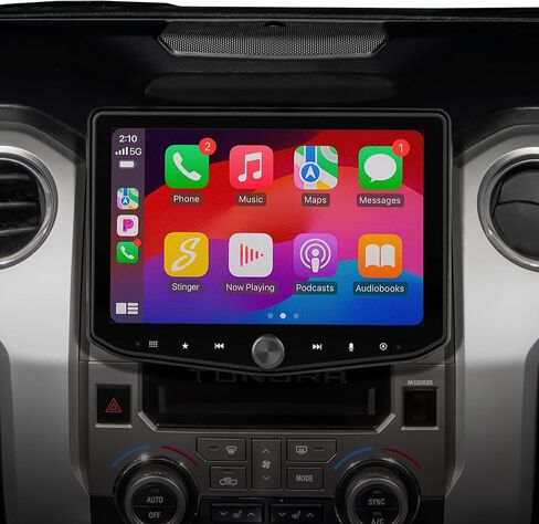 STINGER Toyota Tundra 2014-2021 10" HEIGH10 Radio Replacement Kit - Apple CarPlay, Android Auto, GPS Nav, Bluetooth, 4 Camera Inputs, Plug & Play Dash Kit, Retains Factory Controls RB10TUN14 in Saudi Arabia