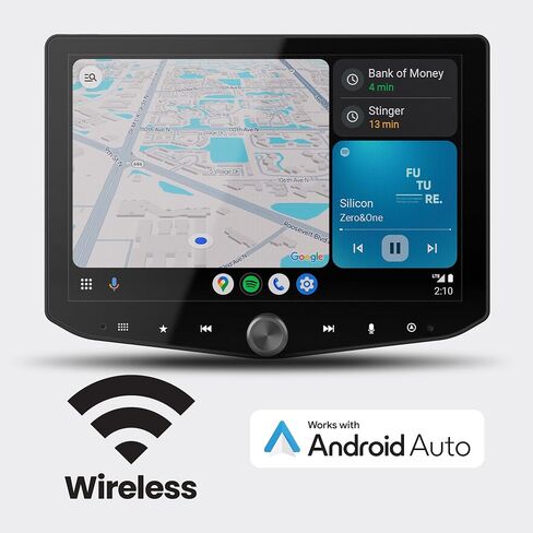 STINGER Toyota Tundra 2014-2021 10" HEIGH10 Radio Replacement Kit - Apple CarPlay, Android Auto, GPS Nav, Bluetooth, 4 Camera Inputs, Plug & Play Dash Kit, Retains Factory Controls RB10TUN14 in Saudi Arabia