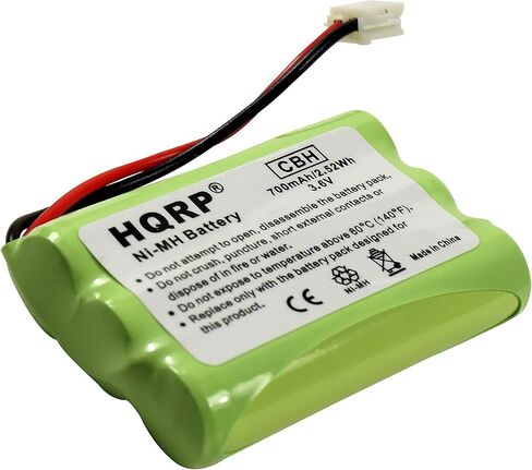 Hqrp بطارية هاتف Hqrp لهواتف VTech 6897 وDS4121-3 وDS4121-4 وDS4122-3 وi6717 وi6725 مع قاعدة اكواب in Saudi Arabia
