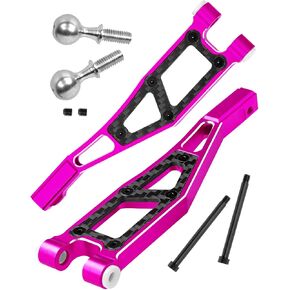 RC Alloy Front Upper Suspension Arms Upgrades Part for 1/8 Kraton 6S BLX,Outcast 6S BLX,Talion 6S BLX, Notorious 6S BLX,Aluminium Front Upper A Arms w/Pivot Balls,2pcs,Navy Blue in Kuwait