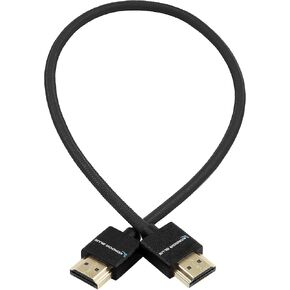 كوندور بلو كيبل HDMI مضفر رفيع ومستقيم بدقة 4 كيه لشاشات الكاميرا وبطاقات الالتقاط وغيرها in Kuwait
