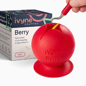 Ivyne Berry الشفط في فينيل تجميع وحامل الأعشاب الضارة للأعشاب الضارة لأدوات الأعشاب الضارة للفينيل - الوردي