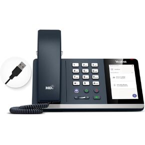 سماعة هاتف Yealink MP45 USB معتمدة لفرق Microsoft، أكثر فعالية من حيث التكلفة من Yealink MP50، تعمل للكمبيوتر الشخصي، تعمل عبر كابل USB-A/C، ولا تدعم تسجيل حساب SIP لنظام VoIP