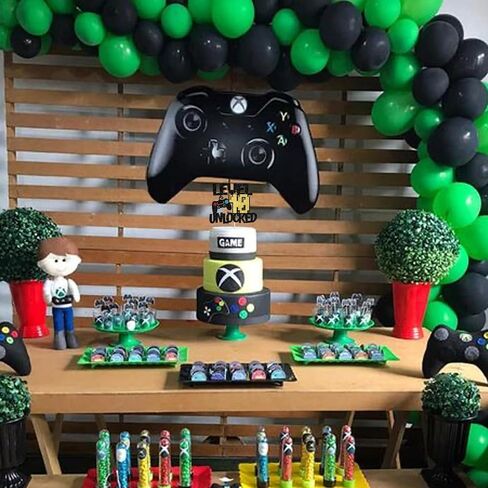 Rsstarxi 1 Pack Video Game 9th Birthday Cake Topper Level 9th Unlocked Controller Video Play Game Party Cake Pick for Level Up Nineth Boys Girls Happy 9th Birthday Party Cake Decorations in Kuwait