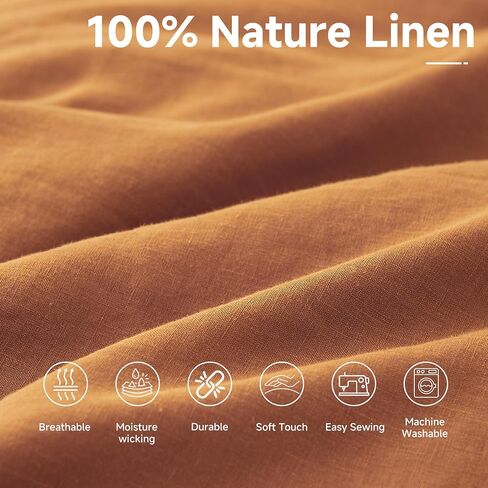 Simple&Opulence 100% Nature Pure Linen Fabric 78 Inch by The Yard, Plain Solid Color Linen Fabric for Sewing, Embroidery, Needlework, Bag, Tablecloths, Garments Craft Accessories(Sage Green) in Saudi Arabia