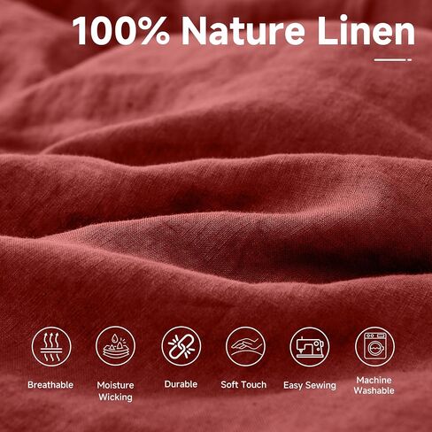 Simple&Opulence 100% Nature Pure Linen Fabric 78 Inch by The Yard, Plain Solid Color Linen Fabric for Sewing, Embroidery, Needlework, Bag, Tablecloths, Garments Craft Accessories(Sage Green) in Saudi Arabia