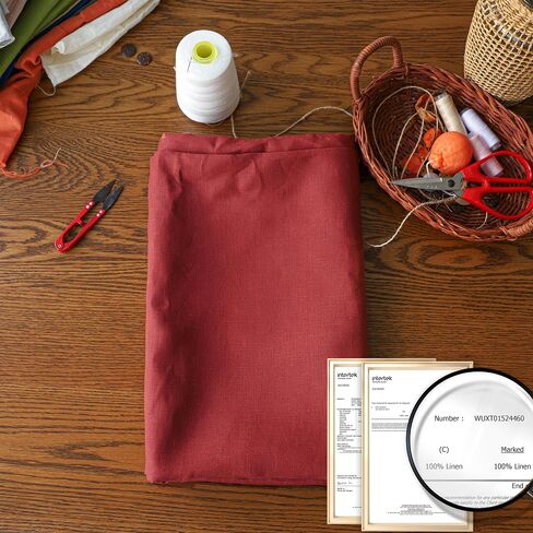 Simple&Opulence 100% Nature Pure Linen Fabric 78 Inch by The Yard, Plain Solid Color Linen Fabric for Sewing, Embroidery, Needlework, Bag, Tablecloths, Garments Craft Accessories(Sage Green) in Saudi Arabia