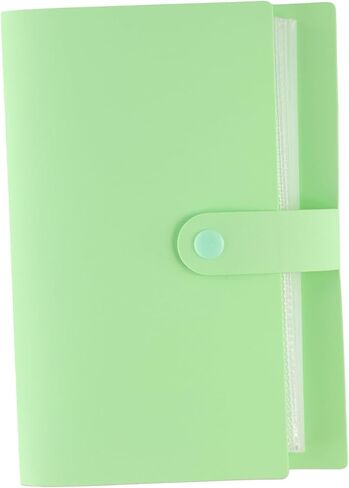 50 Pages Currency Collection Book, PVC Bill Holder Money Tickets Storage Sleeves Commemorative Banknote Collection Protection Album for Collectors (purple) in Kuwait