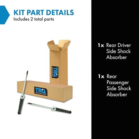 مجموعة زوج ركاب ممتص الصدمات الخلفي LH للسائق RH لسيارة Toyota Prius Scion xB in Kuwait