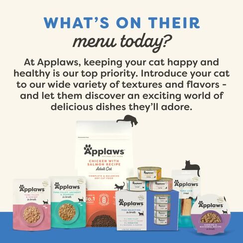Applaws Natural Cat Treats, Limited Ingredient Chewy Cat Treats, High-Protein Cat Snacks, Healthy & Nutritious, Grain-Free, Single-Ingredient Cat Treats, Chewy Chicken Treats for Cats (12 x 1.0oz Bag) in Kuwait