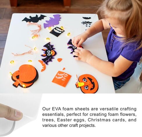 ReboWER 6PCS FOAM SHOETS CRAFTS FOAM ARTS PAPER 10 × 10 × 1/8 بوصة in Kuwait