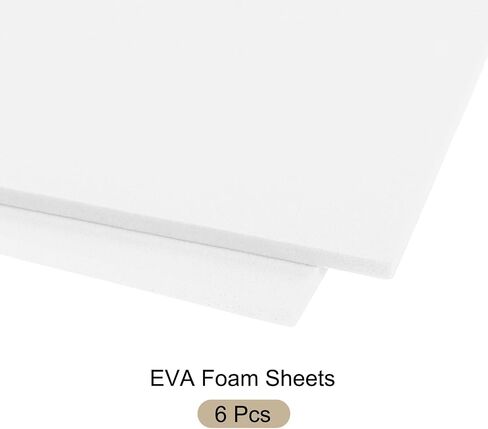 ReboWER 6PCS FOAM SHOETS CRAFTS FOAM ARTS PAPER 10 × 10 × 1/8 بوصة in Kuwait