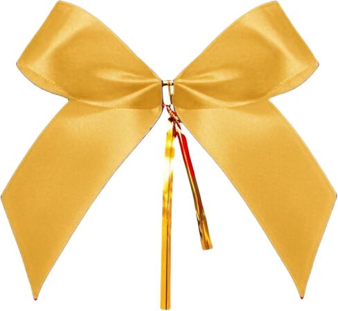 30 Pcs Small Satin Bows with Twist Tie, 4 Inch, for Gift Wrapping, Bags, Crafts (White) in Kuwait