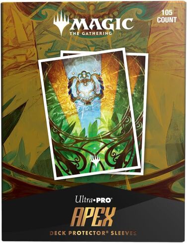 Ultra Pro - Aetherdrift Chandra ، Spark Hunter 105CT Apex ™ Deck Protector Suges for Magic: The Gathering ، Worts ، MTG ، D&D ، الحجم لتناسب بطاقات الحجم القياسية ، ملحق الألعاب in Saudi Arabia
