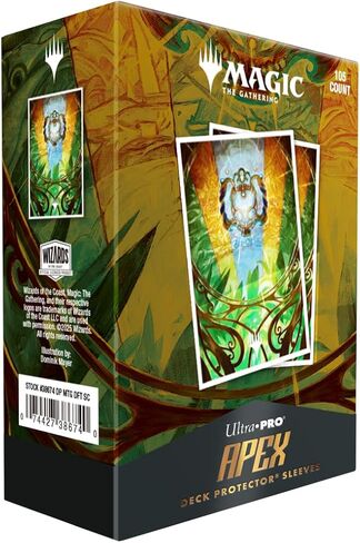 Ultra Pro - Aetherdrift Chandra ، Spark Hunter 105CT Apex ™ Deck Protector Suges for Magic: The Gathering ، Worts ، MTG ، D&D ، الحجم لتناسب بطاقات الحجم القياسية ، ملحق الألعاب in Saudi Arabia