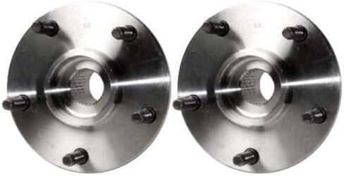 TRQ Front Wheel Bearing & Hub Assembly Pair Set 0LH & RH for Colorado Canyon in Saudi Arabia