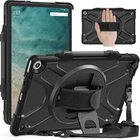 DreamerX iPad Air 5th/4th Generation 10.9" Case with Tempered Glass Screen Protector, Butterfly iPad Pro 11 Case 2022 2021 2020 2018 with Kickstand Shoulder Strap Pencil Holder Kids Girls Case Cover in Kuwait
