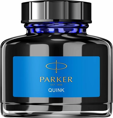 PARKER QUINK Ink Bottle, Blue-Black, 57 ml in Kuwait