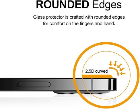 Supershieldz (2 Pack) Designed for iPhone 12 and iPhone 12 Pro (6.1 inch) (Privacy) Anti Spy Tempered Glass Screen Protector, Anti Scratch, Bubble Free in Kuwait