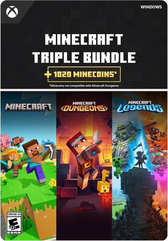 Minecraft with 3500 Minecoins – Xbox Series X, Xbox One in Kuwait